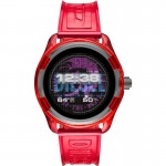 Diesel Smartwatch-Red Silicone - DZT2019	