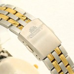 Orient for men steel gold plate gold * silver code OR0044