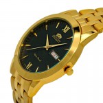 Orient for men steel gold plate silver code OR0061