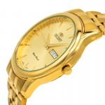 Orient for men steel gold plate gold code OR0064