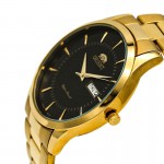 Orient for men steel gold plate black code OR0072