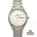 Orient for men steel gold plate silver code OR0084