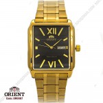Orient for men steel gold plate gold code OR0087