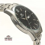 Orient for men steel silver plate gold code OR0092