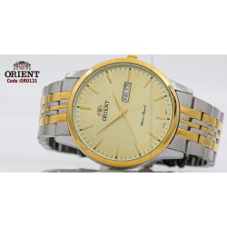Orient for men steel gold plate gold * silver code OR0131