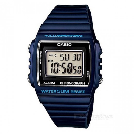 Casio Digital Alarm Chronograph w-215h-2avdf 1y
