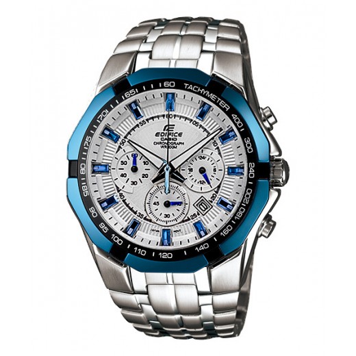 Casio Men's EF-540D-7A2 Stainless Steel